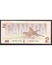 1986 Canada $2 banknote Theissen Crow EBX3817165 Choice UNC