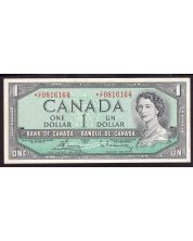 1954 Canada $1 replacement note Bouey Rasminsky *C/F0816164 Choice AU