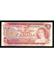 1974 Canada $2 replacement note Lawson Bouey *BJ6208870 VF+