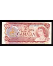 1974 Canada $2 replacement note Lawson Bouey *BX6405211 Choice UNC