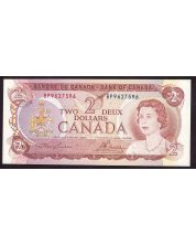 1974 Canada $2 Banknote Lawson original tint BP9627596 BC-47a Gem UNC EPQ 