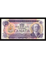 1971 Canada $10 replacement banknote Lawson Bouey *TT2483018 CH UNC