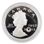 2012 Canada $20 Queen's Diamond Jubilee Pure Silver Coin with Crystal