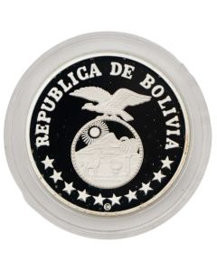 1979 Bolivia 200 Pesos Silver coin International Year of the Child Gem Proof