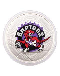 2020 1 oz Pure Silver Coin - Toronto Raptors 25th Season 25 dollar coin
