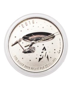 2016 Canada $20 - Star Trek Enterprise - Pure Silver Coin
