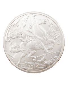 1 Troy Oz 2015 Pegasus Freedom GoldSilver 999 Fine Silver Round Coin Medal