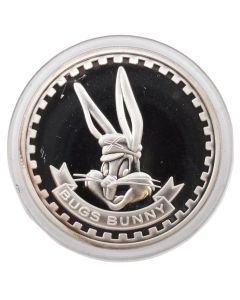 1 oz Silver Round Bugs Bunny Yankee Doodle Bugs Collectors Series TM Warner Bros