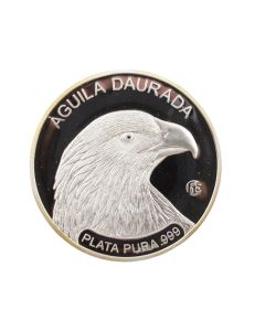 2011 Aguilla Daurada 5 Diners Proof Fine Silver Eagle Fabulous 15 Privy Mark