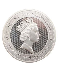 2018 Guinea 1 oz  St. Helena .999 Fine Silver East India Company Coin
