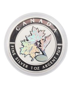 2003 Canada 1 Oz $5 Maple of Good Fortune - .9999 Pure Silver Coin