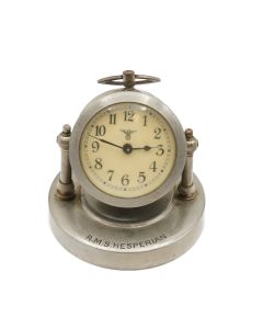 Clock from RMS Hesperian torpedoed and sunk by German Uboat 1915