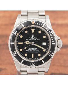 Rolex Sea-Dweller 16660 Triple Six 1984 Stainless Spider Dial Mk4 Mens Watch