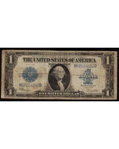 1923 $1 USA Silver Certificate FR-237 SN-M68164692D VG