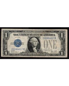 1928 B USA $1 silver certificate F-1602 C31964017B  a/VF