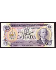 1971 Canada $10 replacement banknote Lawson *VJ2177783 Choice UNC EPQ