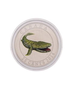 2014 25-Cent Coloured Coin – Tiktaalik