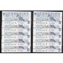 10x 1986 Canada $5 consecutive notes Knight Theissen ANP1125560-69 CH UNC