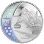 2007 Canada $25 Curling Olympic Sterling Silver Hologram