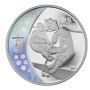 2007 Canada $25 Ice Hockey Olympic Sterling Silver Hologram