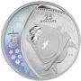 2008 $25 Sterling Silver Hologram Coin - Bobsleigh