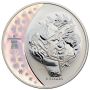 2009 Canada $25 Olympic Spirit Sterling Silver Hologram