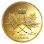 2015 $200 Canada Royal Canadian Mint 1 oz Pure Gold Coin - A Historic Reign 