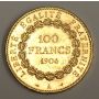 1904 A France 100 Francs Gold Angel Coin 