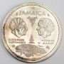 Jamaica $10 1972 large sterling silver coin SP63+