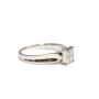 14 Karat White Gold Engagement Style Diamond Ring 0.50 Carat