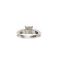 14 Karat White Gold Engagement Style Diamond Ring 0.50 Carat