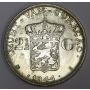 Curacao 2 1/2 Gulden silver coin 1944 D