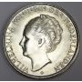 Curacao 2 1/2 Gulden silver coin 1944 D