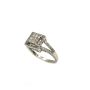 14 Karat White Gold Ladies Diamond Ring 0.80 Carats 