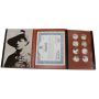 Sir Winston Churchill 8 Piece Royal Mint Sterling Silver Proof Set 