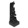 Argillite Eagle & Bear totem pole Titus Campbell c1941 