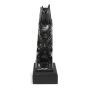 Argillite Eagle & Bear totem pole Titus Campbell c1941 