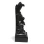 Argillite Eagle & Bear totem pole Titus Campbell c1941 