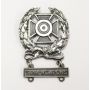 Tank marksmanship U.S. military sterling silver badge 