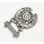 Tank marksmanship U.S. military sterling silver badge 