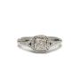 10 Karat White Gold Ladies 0.39 Carat Diamond Ring