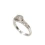 10 Karat White Gold Ladies 0.39 Carat Diamond Ring