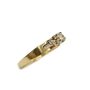 CAVELTI 18K gold and platinum 0.40ct tcw Diamond ring 