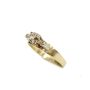 CAVELTI 18K gold and platinum 0.40ct tcw Diamond ring 