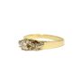 CAVELTI 18K gold and platinum 0.40ct tcw Diamond ring 