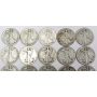 20x Walking Liberty Half Dollars 5x1917 17do 6x18 18d 2x20 20d 2x20s 2x23s  