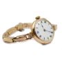 1920s Ladies 9ct rose gold watch & bracelet 