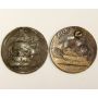 1781 North American tokens two-coins 