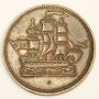 PEI Canada Ships colonies & Commerce Half Penny token 