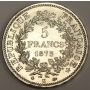 1873 K France 5 Francs silver coin MS63